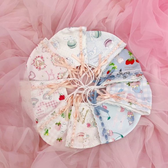 RoseMarie Seoir x Sanrio Wish Me Mell ribbon mask - Picture 4 of 7